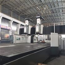 定梁(liáng)動台雙(shuang)主軸數(shu)控龍門(men)銑床